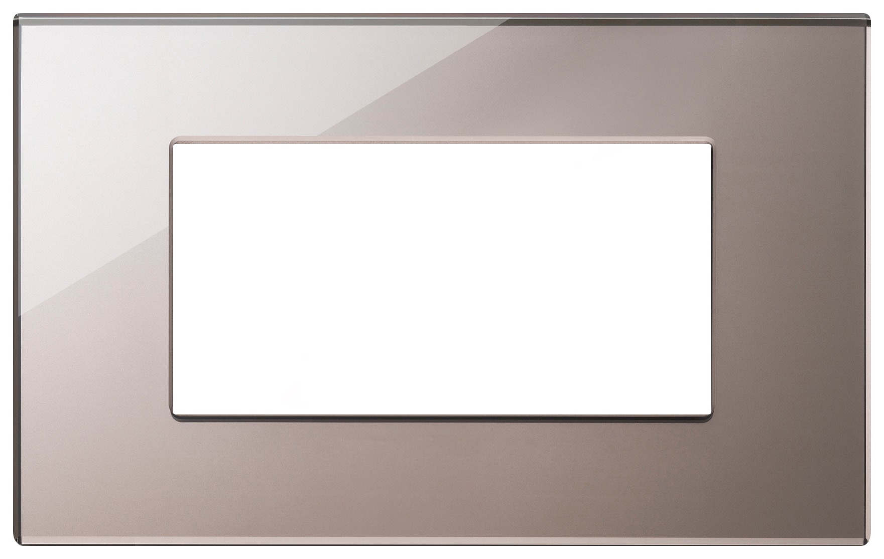 VIMAR - PLACCA 4M BRONZO LUCENTE