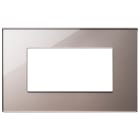 VIMAR - PLACCA 4M BRONZO LUCENTE