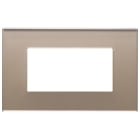 VIMAR - PLACCA 4M OPALE BRUNO
