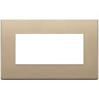 VIMAR - PLACCA 4M ORO SATINATO