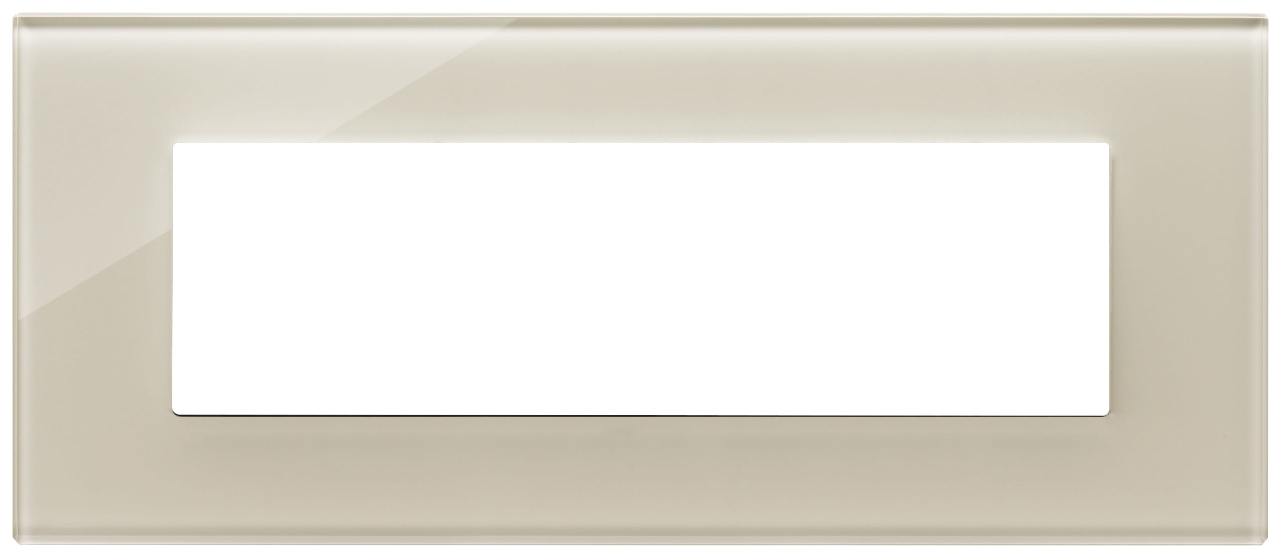VIMAR - PLACCA 7M BIANCO CANAPA