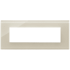 VIMAR - PLACCA 7M BIANCO CANAPA