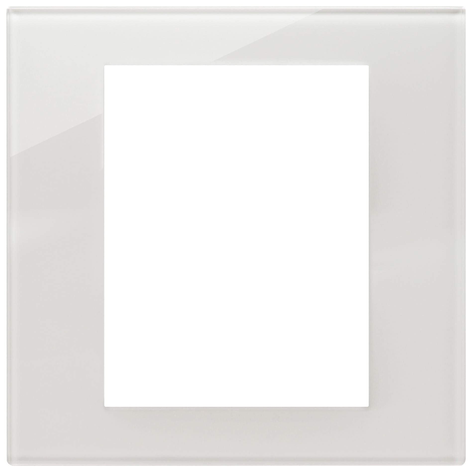 VIMAR - PLACCA 8M BIANCO LATTE