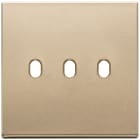 VIMAR - PLACCA 3MX3 BS VINTAGE ORO SATINATO