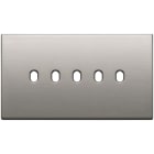 VIMAR - PLACCA 5MX5 BS VINTAGE NICHEL SPAZZOLATO