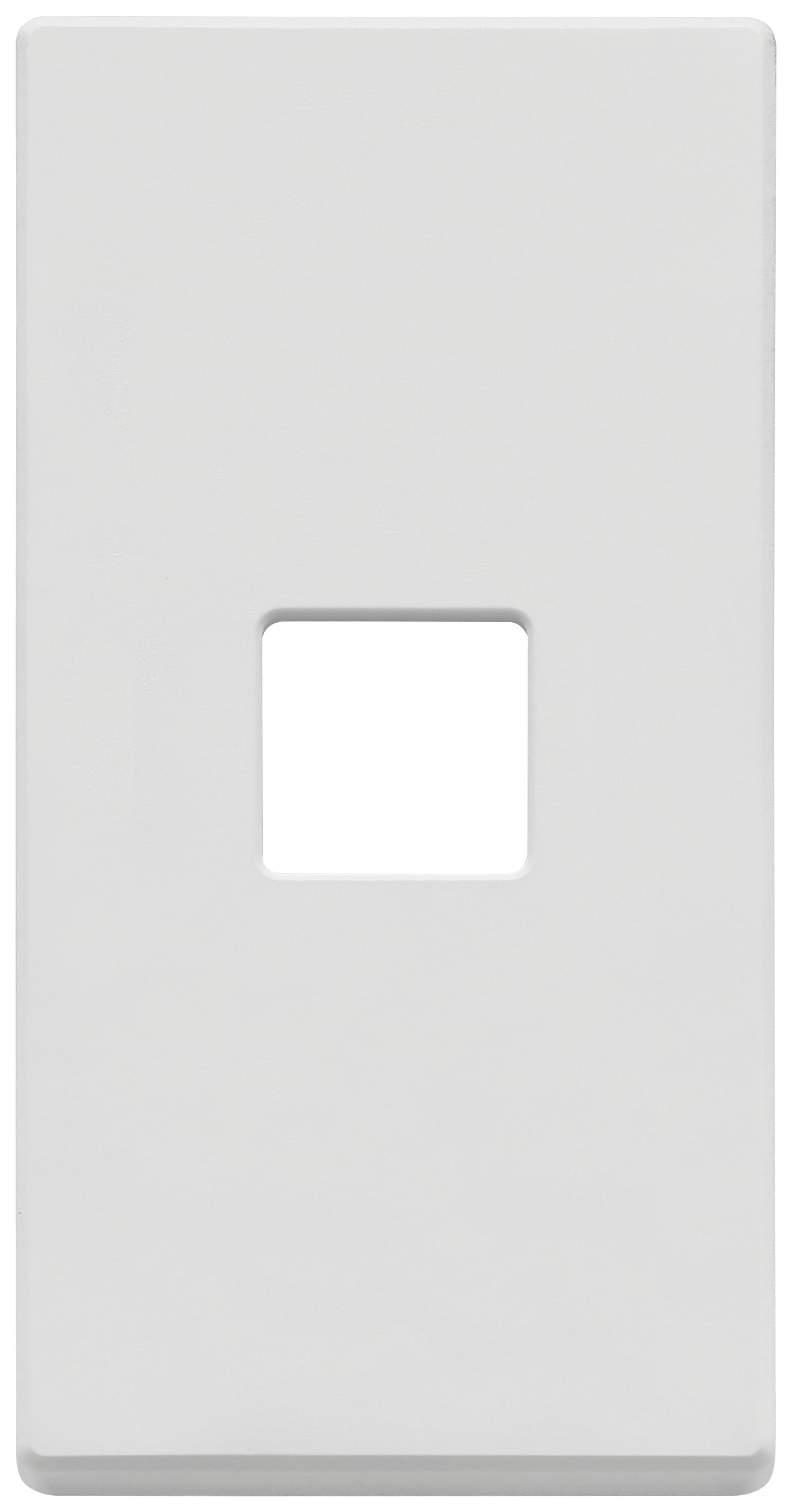 VIMAR - PLACCA 1MX1 PANNELLI FLAT BIANCO MATT
