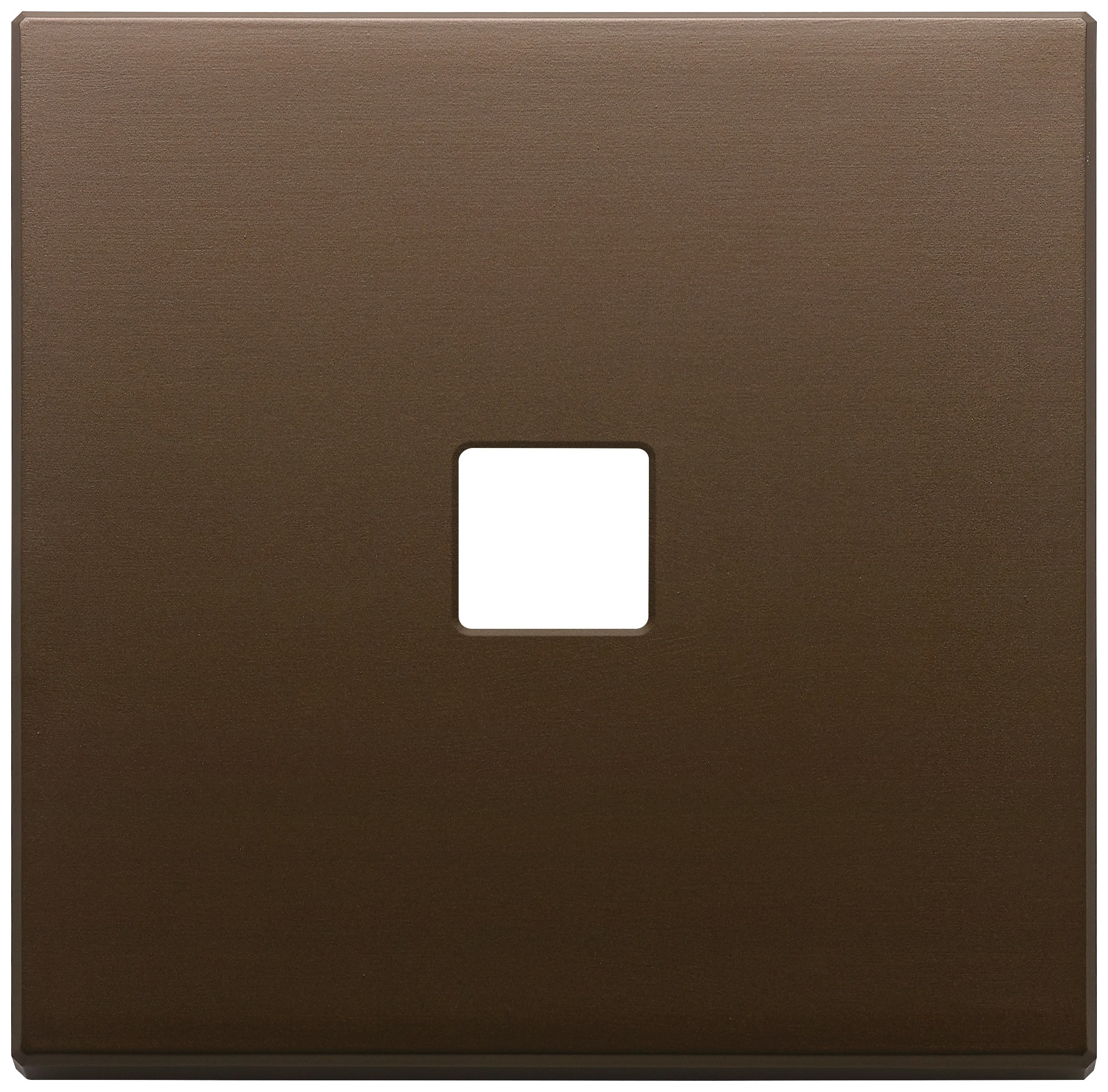 VIMAR - PLACCA 2MX1 FLAT BRONZO SCURO SPAZZ.