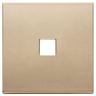 VIMAR - PLACCA 2MX1 FLAT ORO SATINATO