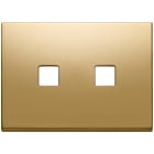VIMAR - PLACCA 3MX2 FLAT ORO