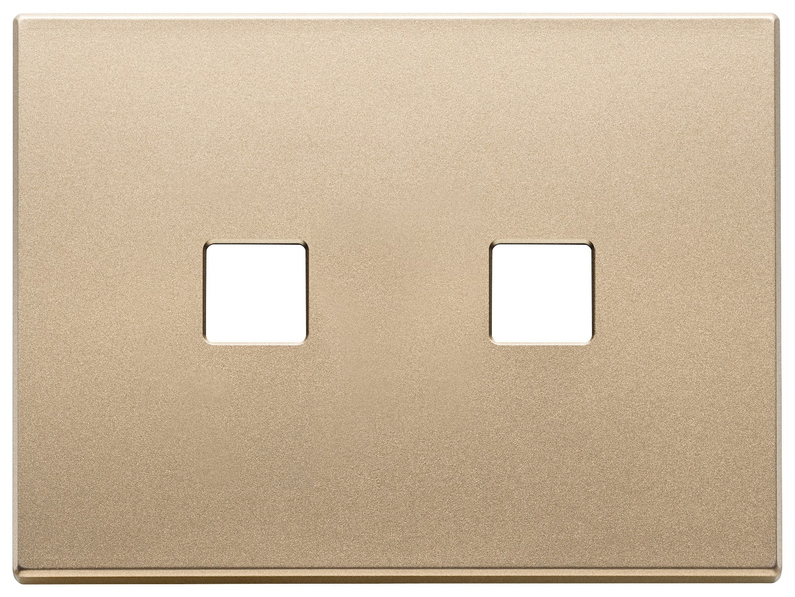 VIMAR - PLACCA 3MX2 FLAT ORO SATINATO