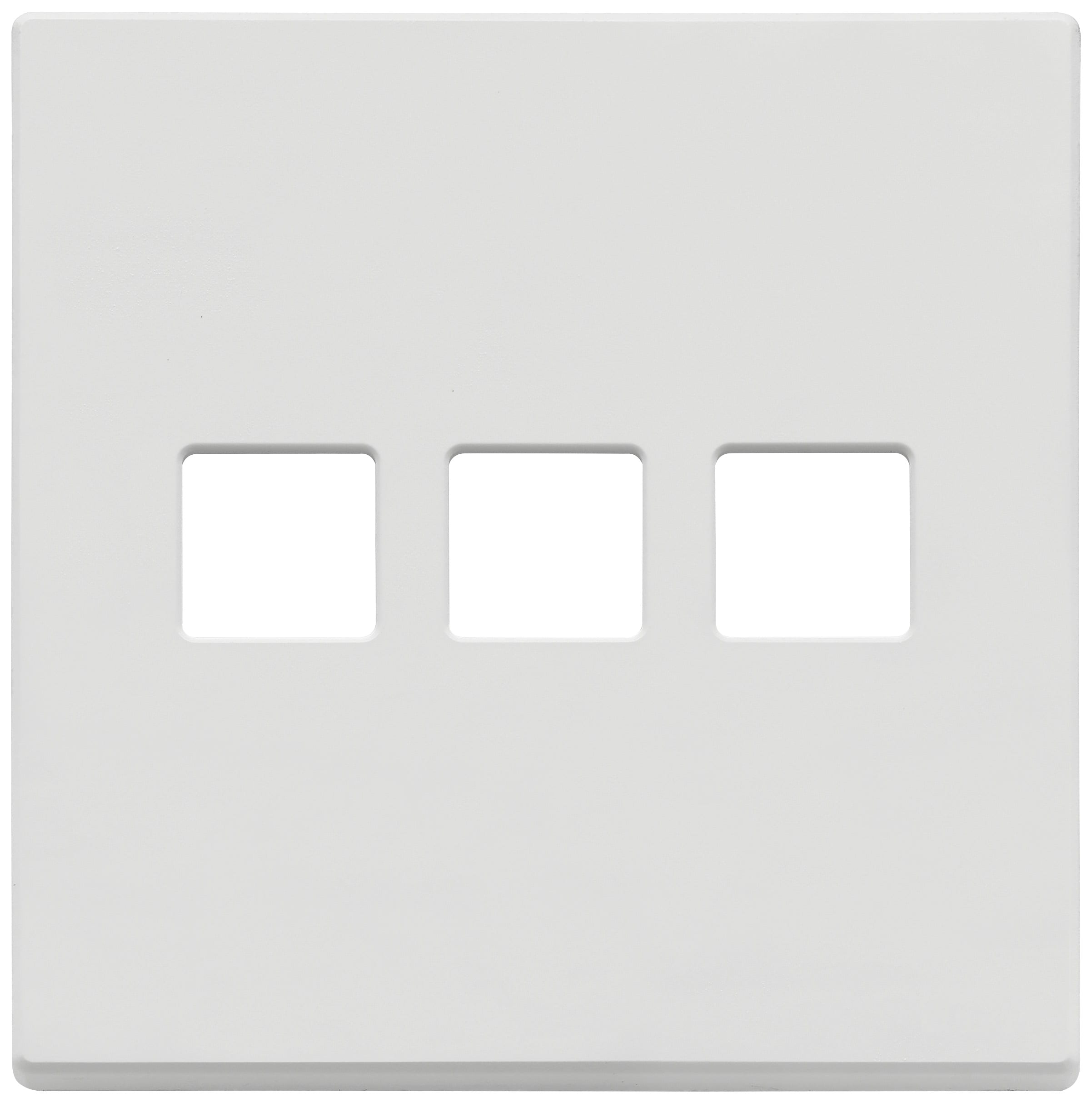 VIMAR - PLACCA 3MX3 BS FLAT BIANCO MATT