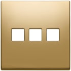 VIMAR - PLACCA 3MX3 BS FLAT ORO