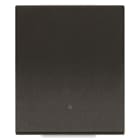 VIMAR - PULSANTE 1P NO 10A 2M ALLINEATO NERO