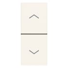 VIMAR - DUE PULSANTI INTERBL. NO+NO 10A BIANCO