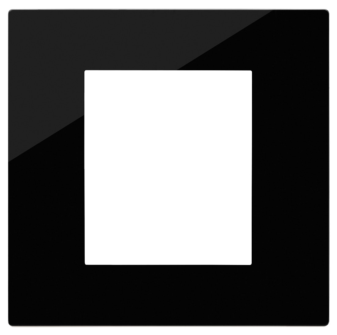 VIMAR - PLACCA 2M REFLEX NERO