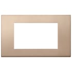 VIMAR - PLACCA 4M BRONZO