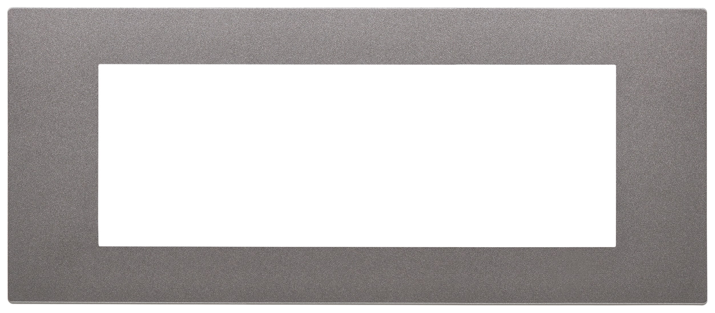 VIMAR - Placca 7M Metal Moduli Tecnopolimero Verniciato