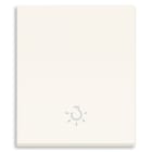 VIMAR - TASTO 2M ALLINEATO SIMBOLO LUCE BIANCO