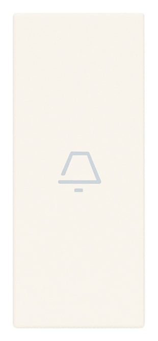 VIMAR - TASTO 1M ASSIALE SIMB. CAMPANELLO BIANCO