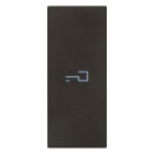 VIMAR - Tasto Assiale Modulo Chiave Nero Illuminabile