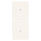 VIMAR - DUE MEZZI TASTI 1M NEUTRO PERS. BIANCO