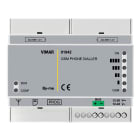 VIMAR - Comunicatore GSM-Bus per Domotica By-Me con SMS e Allarme Vocale, Alimentazione 12-30V, Installazione su Guida DIN, Occupa 6 Moduli