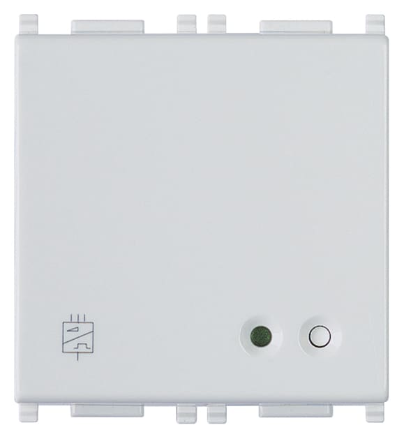 VIMAR - Interfaccia Comandi Tradizionali Silver - Ricambio 230 V~ O 12-24 V A.C./D.C., 2 Moduli
