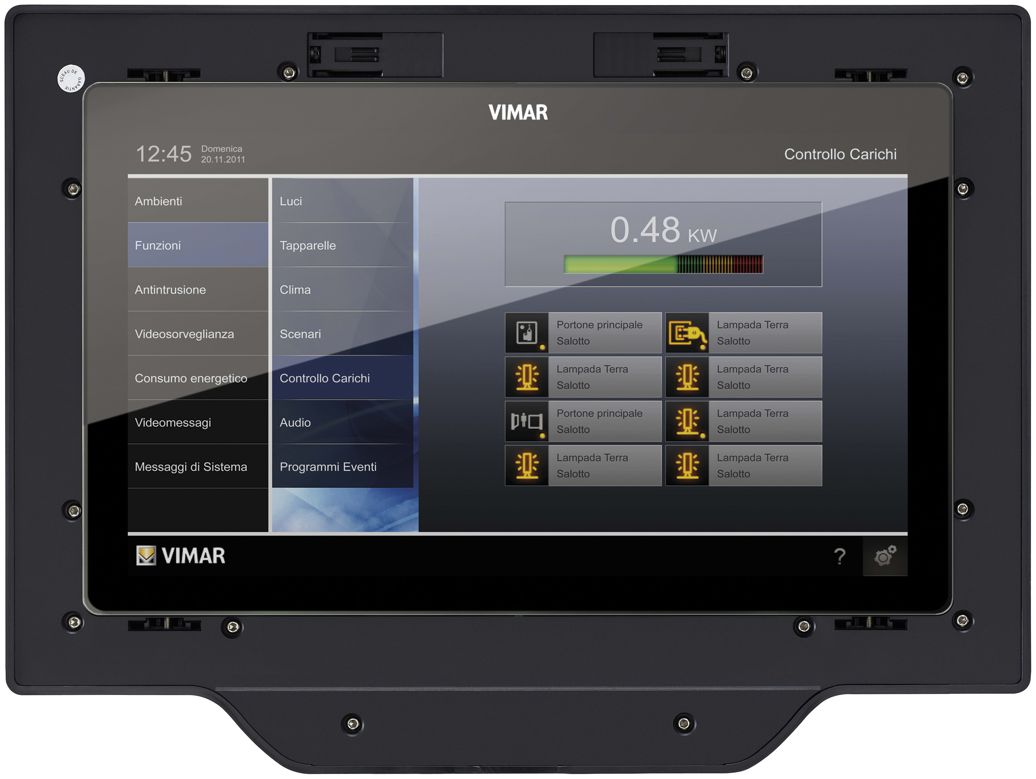 VIMAR - MULTIMEDIA VIDEO TOUCH SCREEN 10IN IP
