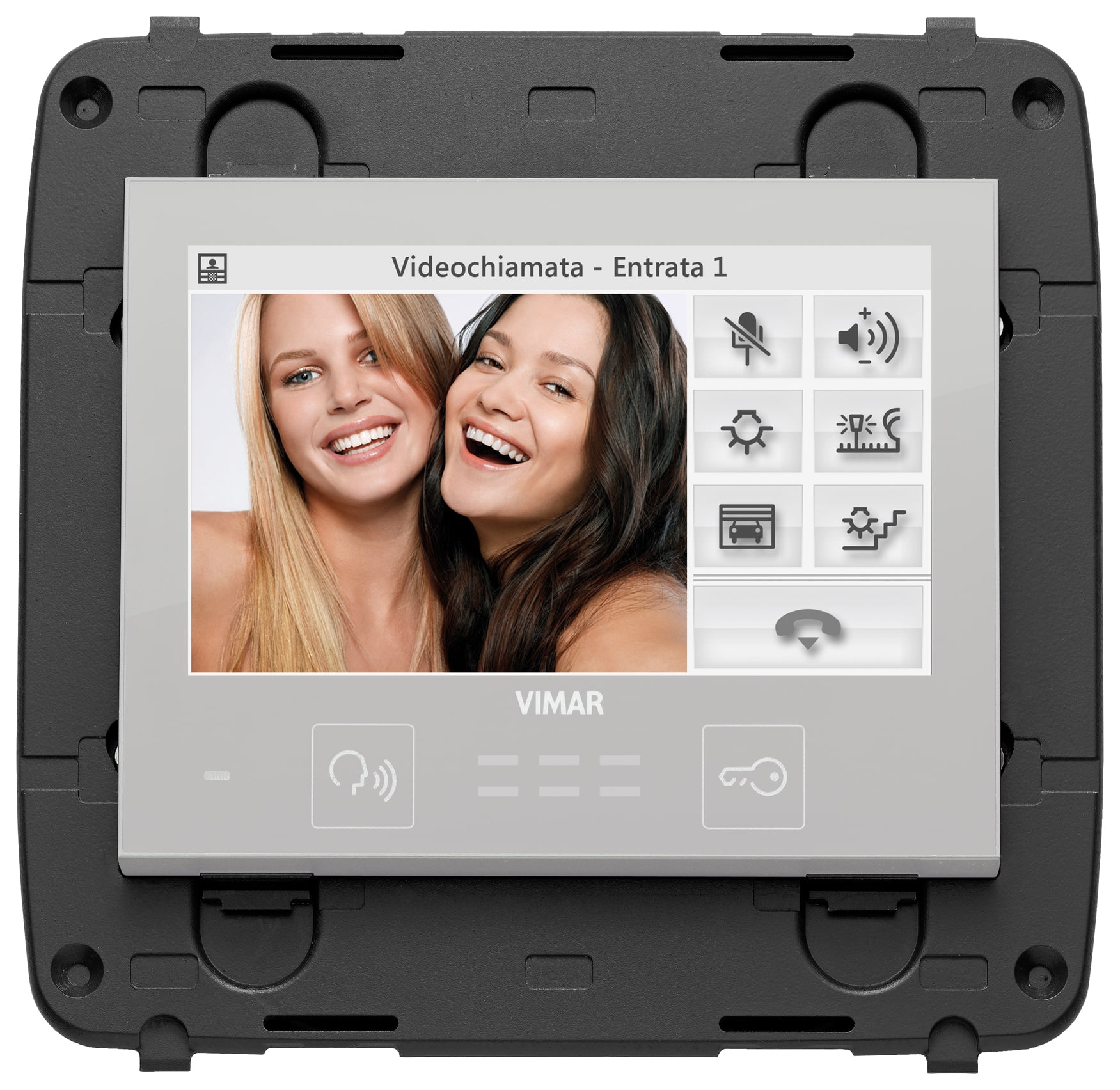 VIMAR - VIDEO TOUCH SCREEN 4,3IN FULLFLAT NEUTRO