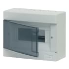 VIMAR - Centralino Parete 8M IP40 con Portello Trasparente Grigio RAL 7035