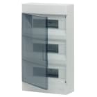VIMAR - Centralino Parete 36M IP40 Grigio con Portello Trasparente a Cerniera Verticale