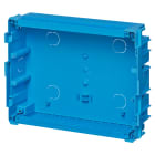 VIMAR - Scatola da Incasso Estetico 12 Moduli Azzurro per Pareti in Muratura 316x238x80