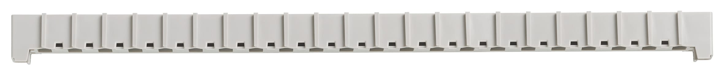 VIMAR - Staffa portamors centralino estetico 18M per 7 morsettiere ad innesto rapido V53552 removibile grigio agganciare scatola