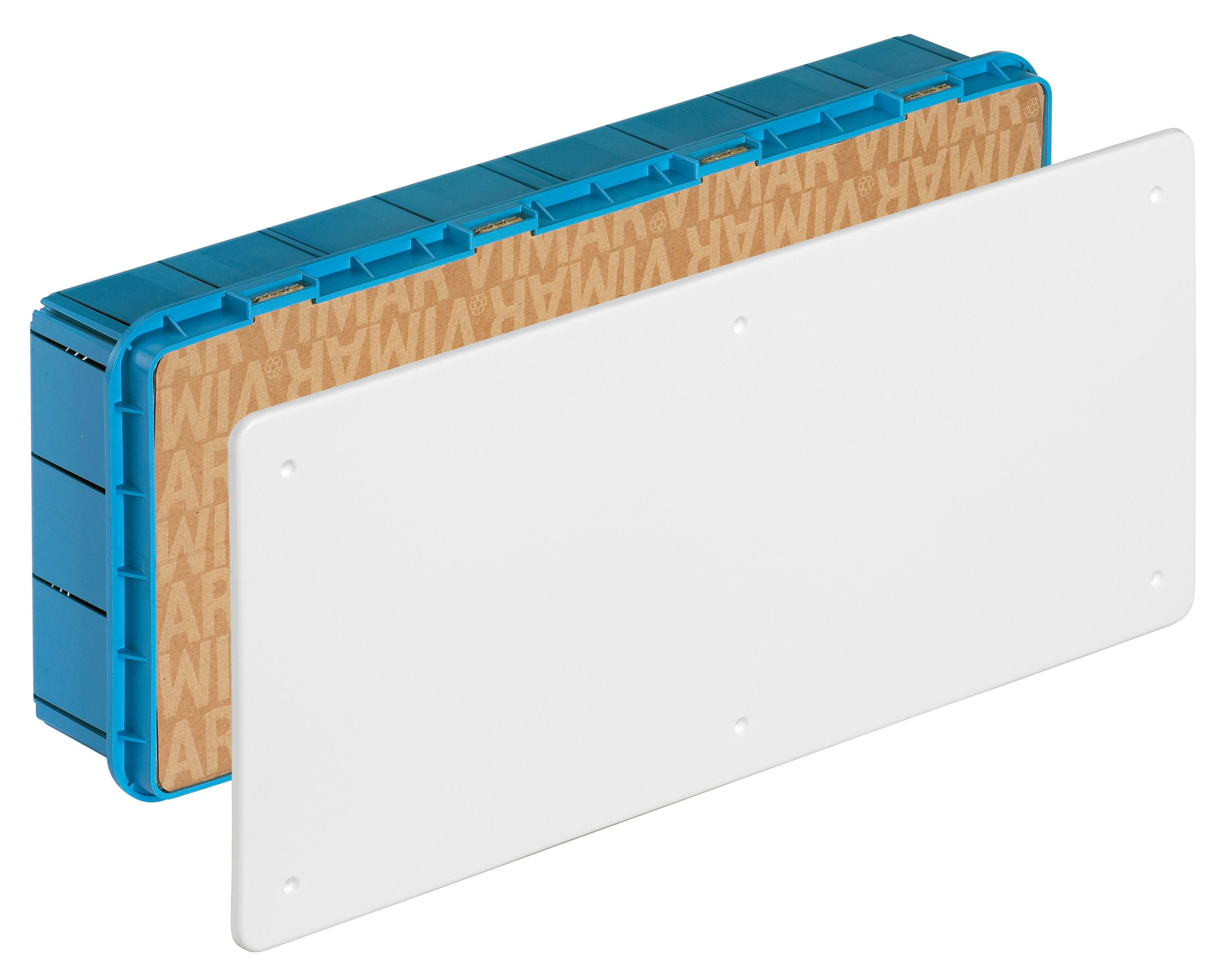 VIMAR - Scatola Derivazione Incasso 391X154X70Mm con Coperchio Bianco e Viti Fissaggio