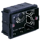 VIMAR - Scatola da Incasso Rettangolare Unificata 3 Moduli Nero per Pareti in Muratura Gw 960°C