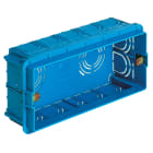 VIMAR - Scatola da Incasso Rettangolare 5 Moduli Azzurro per Pareti in Muratura Gw 650°C