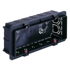 VIMAR - Scatola da Incasso Rettangolare 6-7 Moduli Nero per Pareti in Muratura