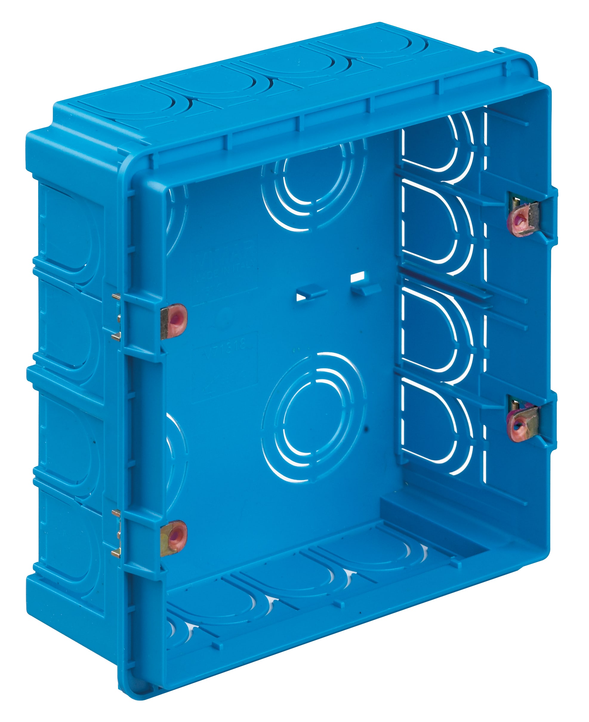 VIMAR - Scatola Incasso Rettangolare 8M Azzurro Moduli Gw 650 °C Muratura