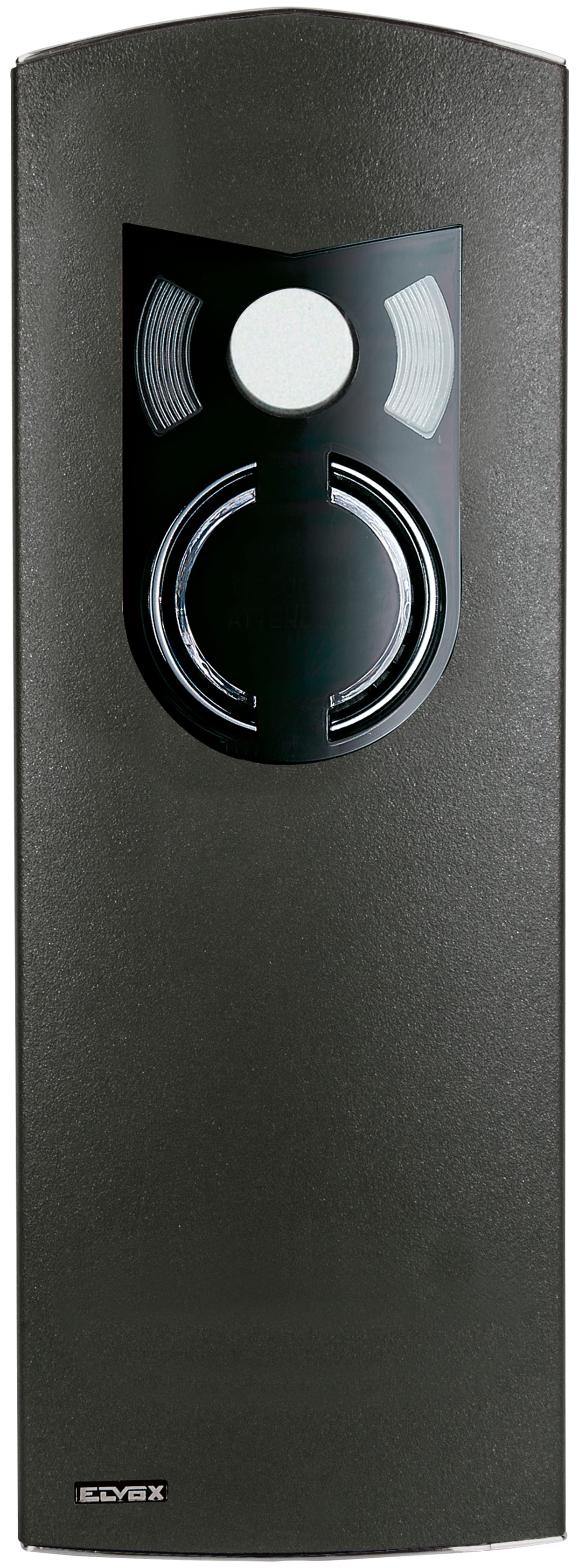 VIMAR - Placca A/V 2M Ik10 Senza Tasti Grigio Sablé - Audio E Video 2 Moduli