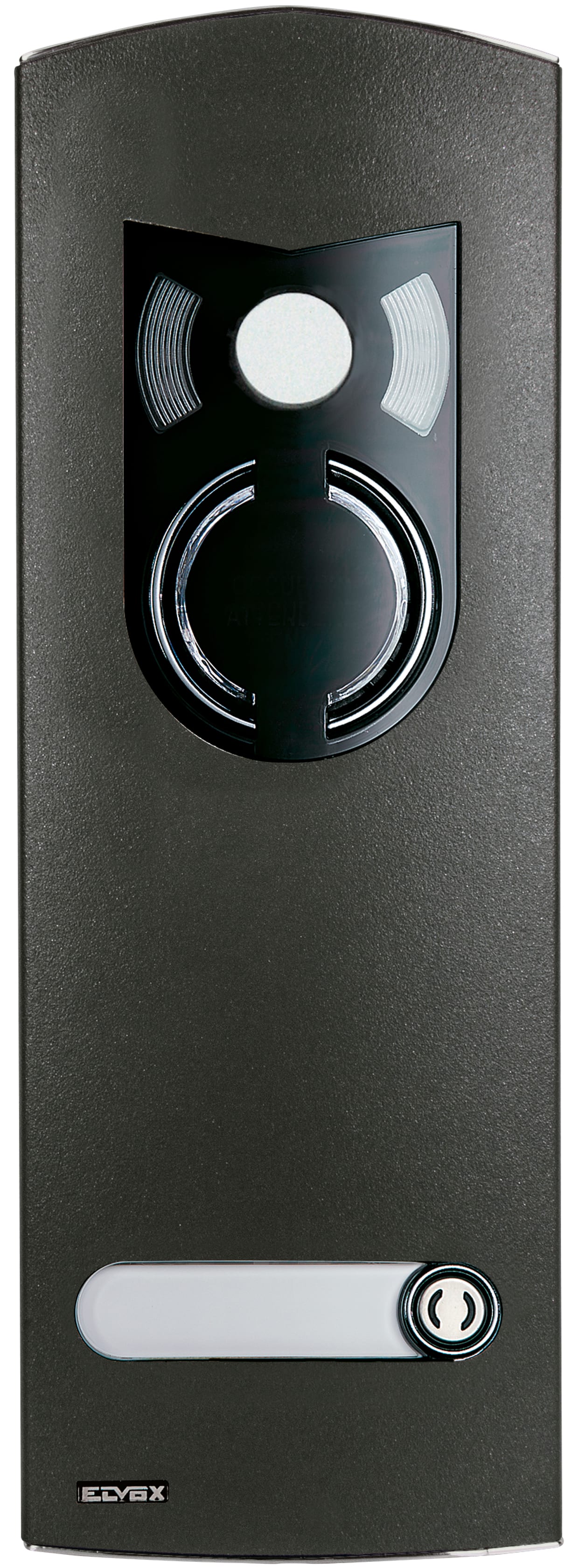 VIMAR - Placca A/V 2M Ik10 1 Tasto Grigio Sablé - Moduli Audio Video Tasto Grigio 1221/35