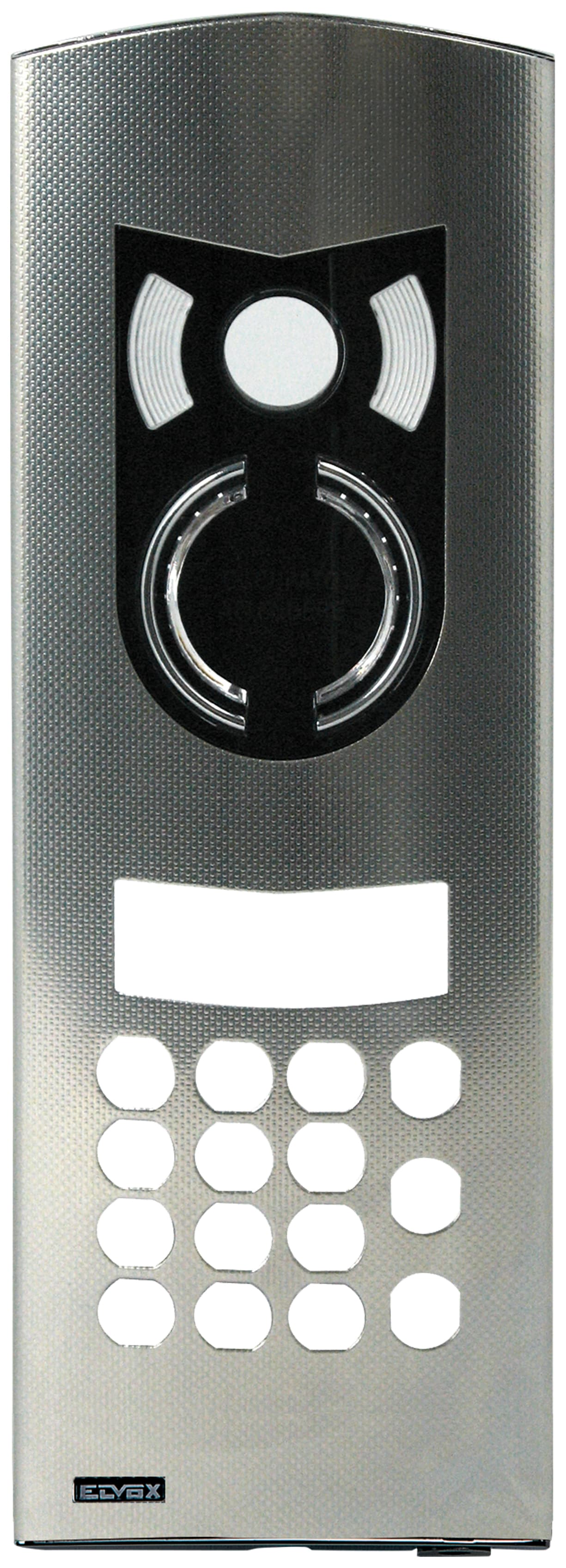 VIMAR - Placca AV 2M Acciaio Inox per Unità Elettroniche con Tastiera Alfanumerica