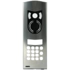 VIMAR - Placca AV 2M Acciaio Inox per Unità Elettroniche con Tastiera Alfanumerica