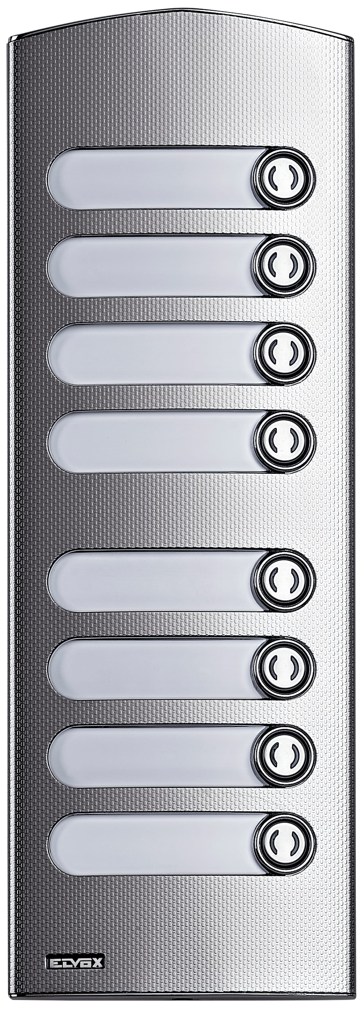 VIMAR - PLACCA SUPPL. 2M IK10 8 TASTI ACCIAIO 1258