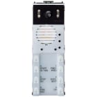 VIMAR - Unità Elettronica 2F+ A/V Led B.Co 8 Pulsanti Targa Audio/Video Colori Telecamera Segnalazione Occupato-Attendere Retroilluminazione Bianchi