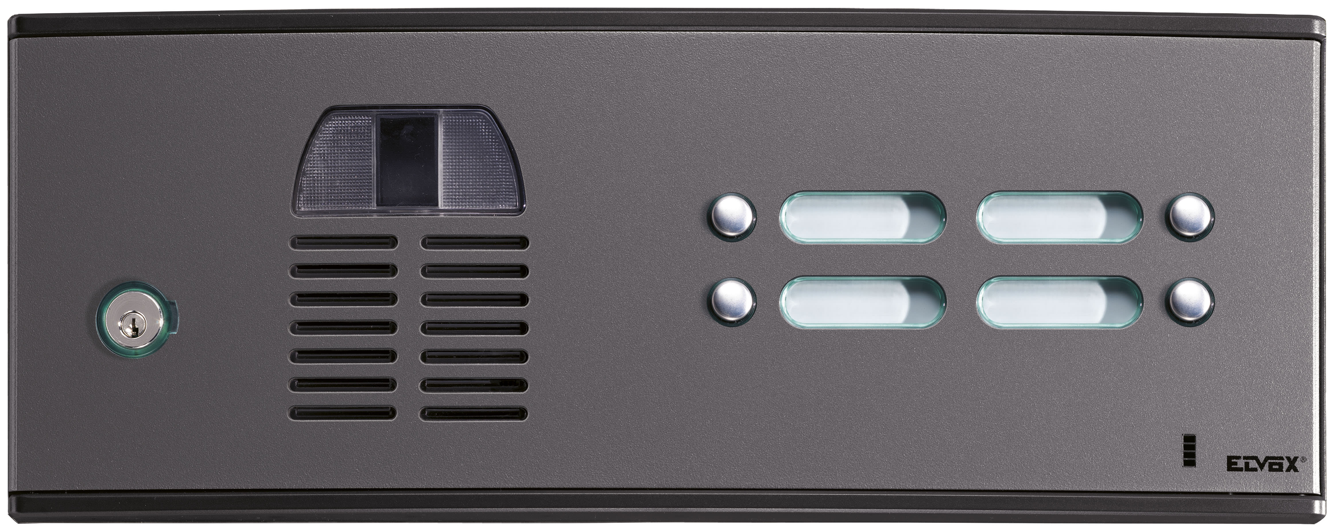 VIMAR - Pannello Audio e Video Grigio Sablé con 4 Pulsanti 25V4/35