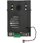 VIMAR - Unità Elettronica Due Fili Plus con Obiettivo Fisso Grandangolare 100°/82°, Pulsante Incorporato per Impianti Due Fili con Placche 40151 e 40152 40135