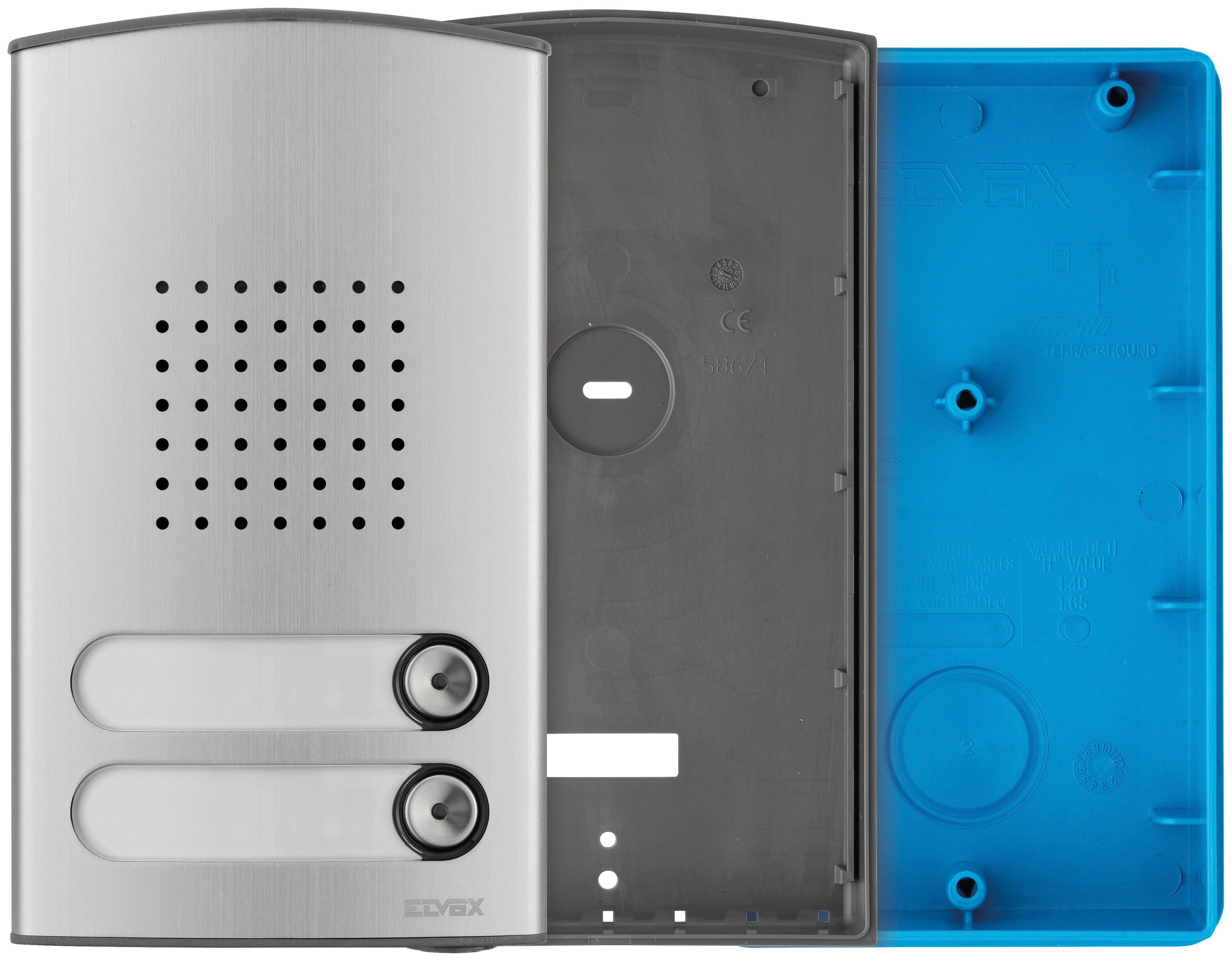 VIMAR - PLACCA AUDIO BIFAMILIARE 40142