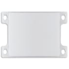 VIMAR - Kit Pulsante Monofamiliare Targa 40170 Roxie Con Cartellino Portanomi