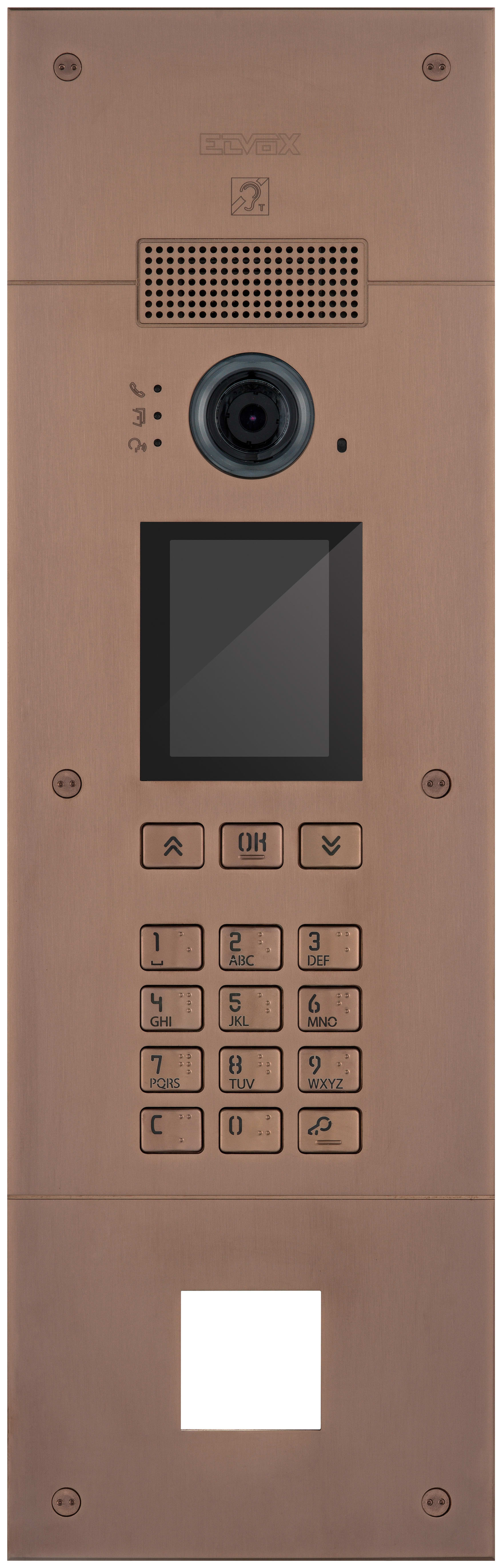 VIMAR - TARGA PIXEL UP 2F+ FORO LETT. 4X4 COPPER 40404.07