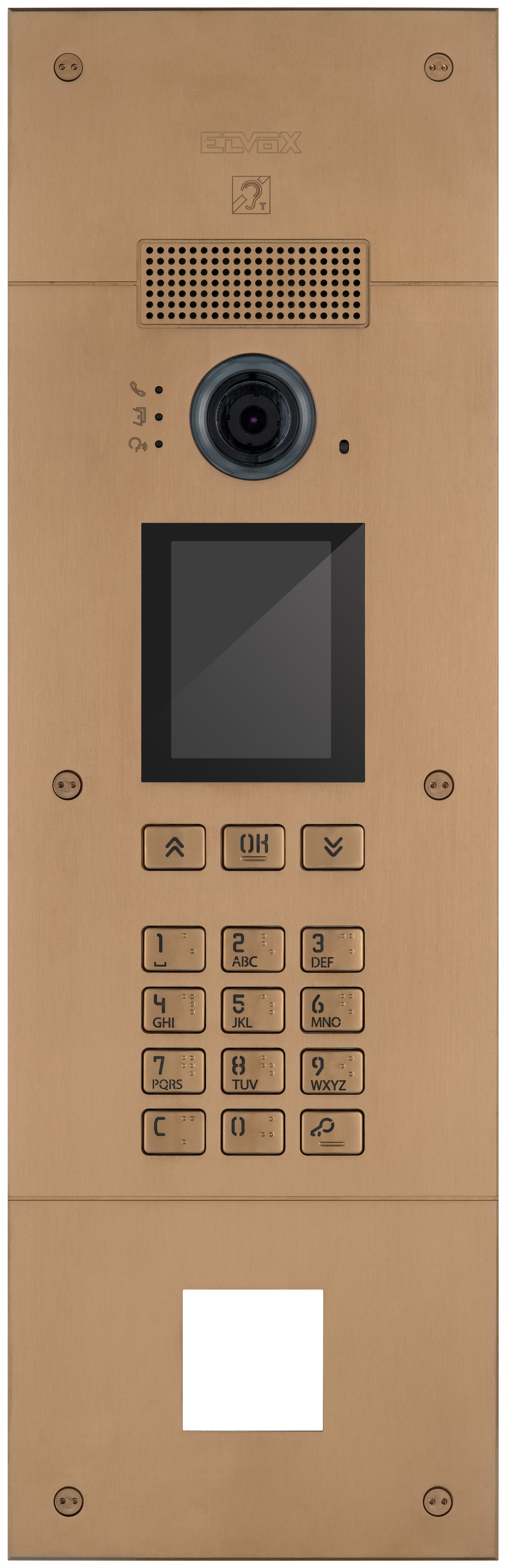 VIMAR - TARGA PIXEL UP A/V IP F.LE.4X4 CHAMPAGNE 40414.06